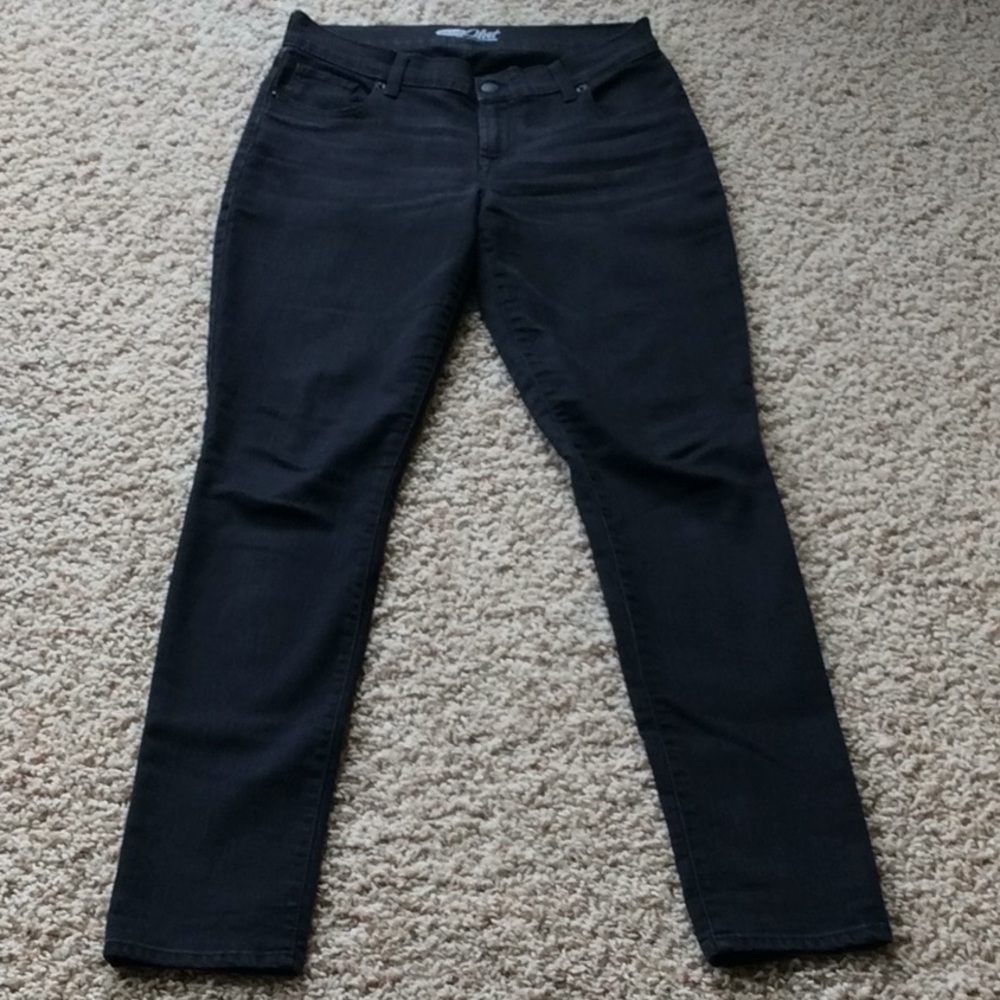 Old Navy The Flirt Black Jeans, Stretch - Picture 1 of 3
